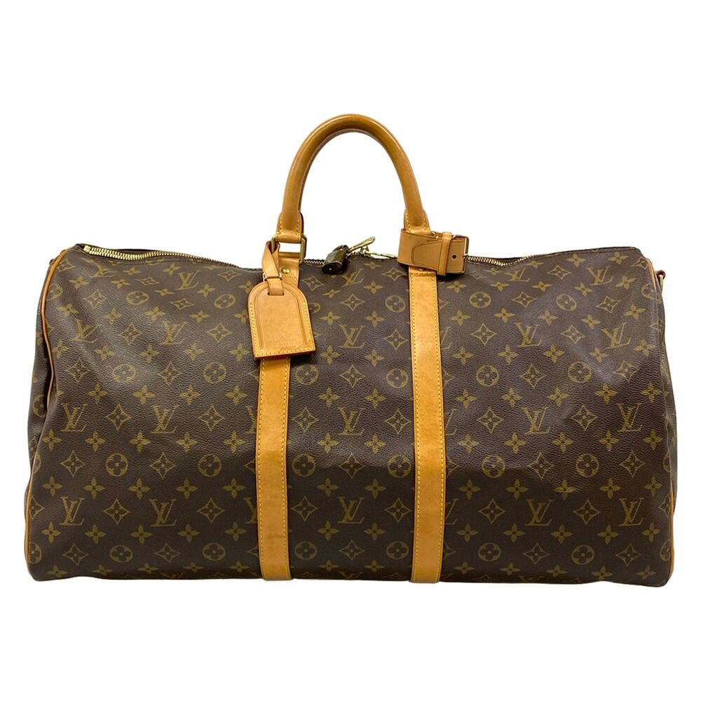 Louis Vuitton Keepall Bandouliere 55 Monogram Boston Bag M41414